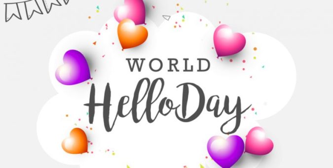 Image result for world hello day 2017